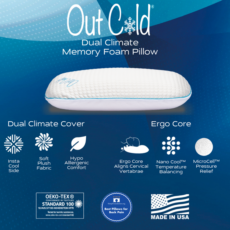 Out Cold™ Memory Foam Pillow