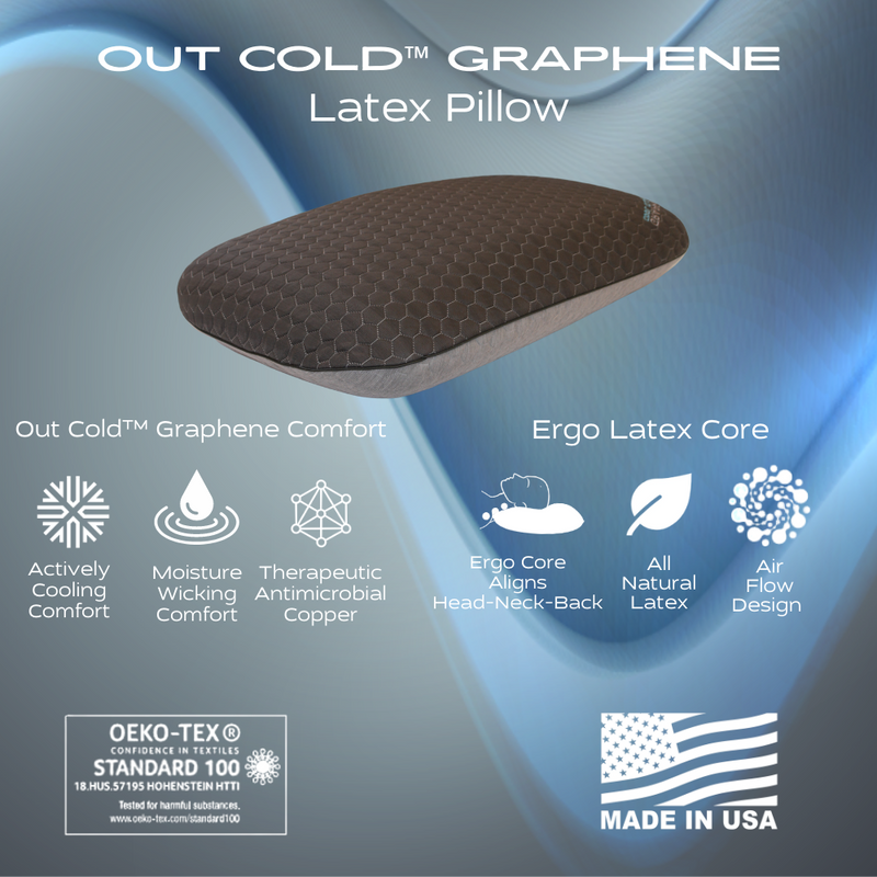 Out Cold™ Graphene Latex Pillow